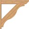 Ekena Millwork Funston Slat Smooth Outlooker, Western Red Cedar, 7 1/2"W x 42"D x 42"H OUT08X42X42FST06SWR - alternate 3